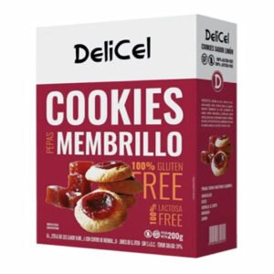Delicel galletitas sabor pepas de membrillo