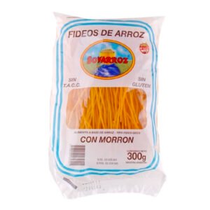 Fideos de morrón — Soyarroz