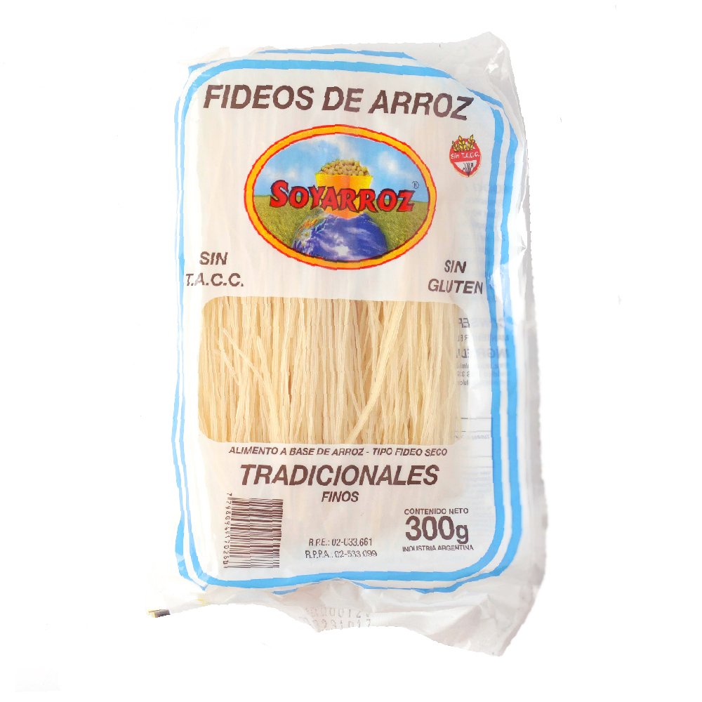 Fideos tradicionales finos — Soyarroz
