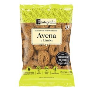 Aritos de avena y limon x 200 grs — Integralia