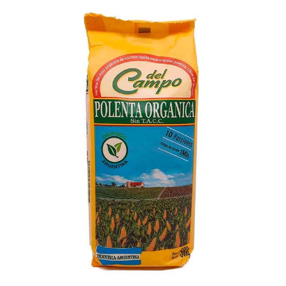 Polenta orgánica del campo x 500 grs