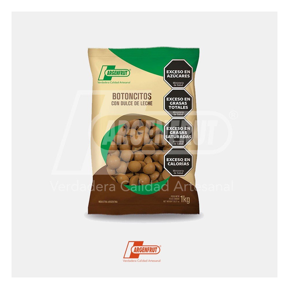 Botoncitos de choc rellenos con ddl — Argenfrut
