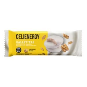 Galletitas sin tacc nuez bañadas en chocolate blanco — Celienergy
