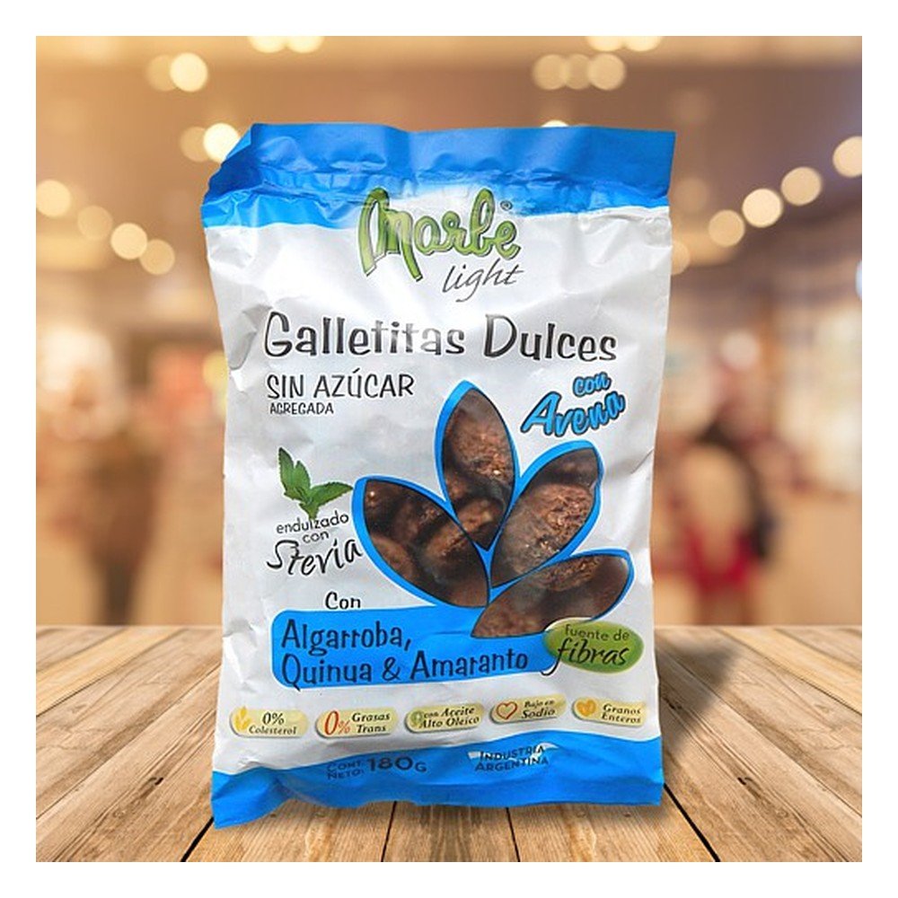 Galletitas sin azúcar algarroba — Marbe