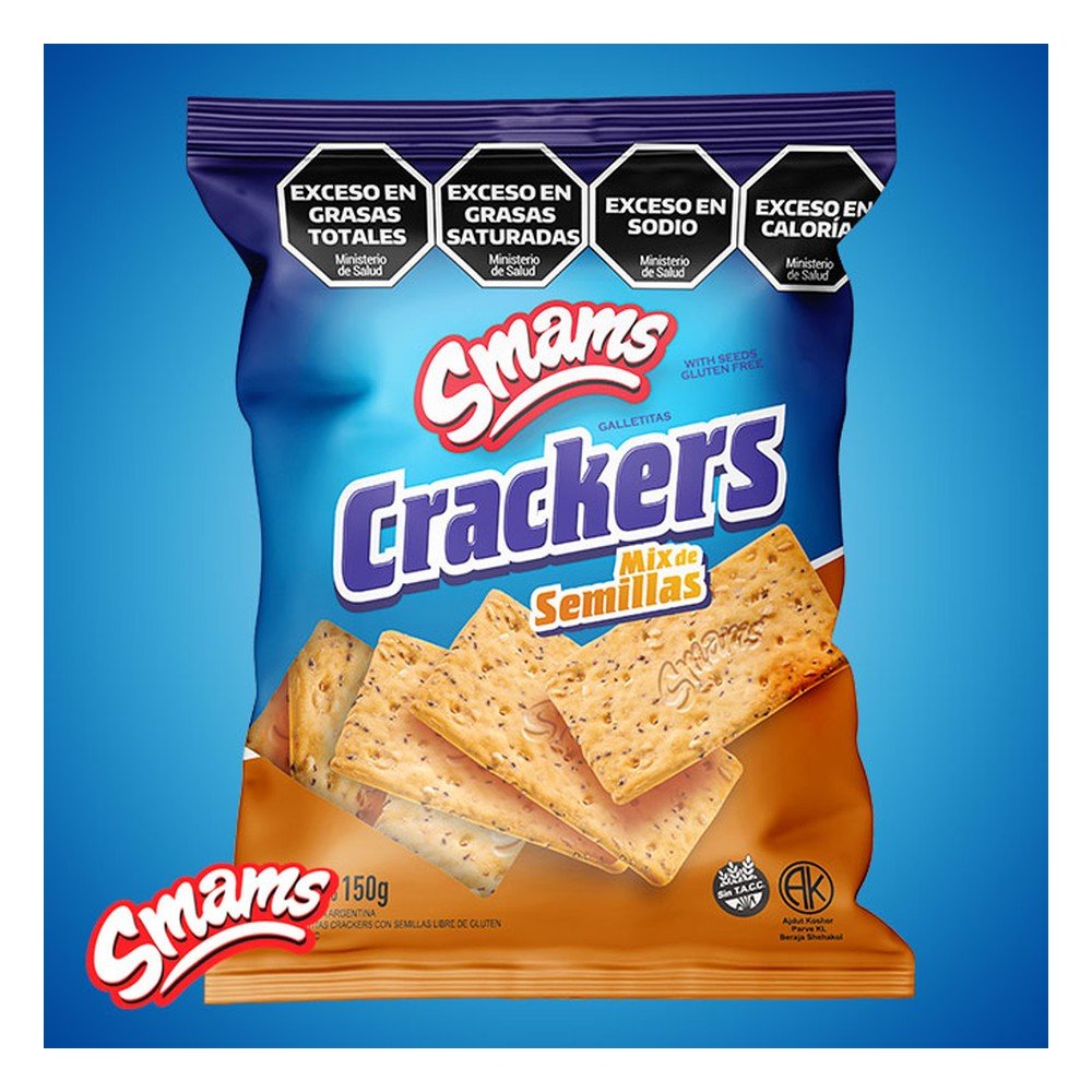 Cracker con semilla — Smams