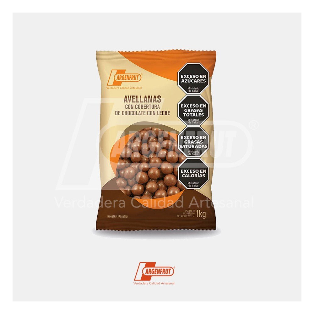Avellanas con chocolate — Argenfrut