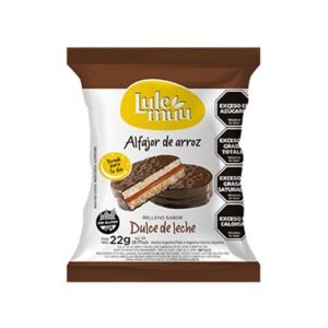Alfajor de arroz lulemuu x12 un dulce de leche