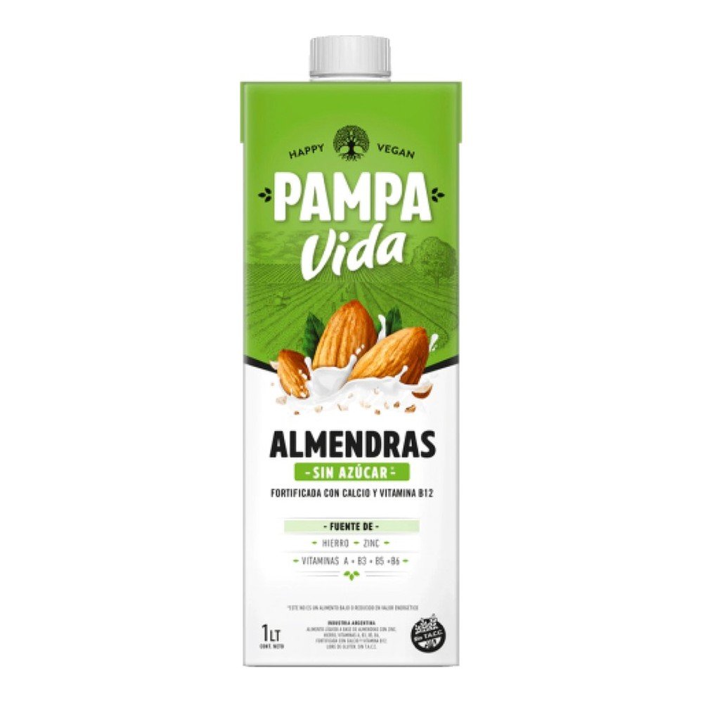 Leche a base de almendra s/azucar — Pampa Vida