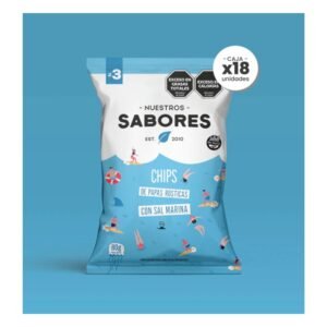 Papas rusticas x 80 grs nuestros sabores
