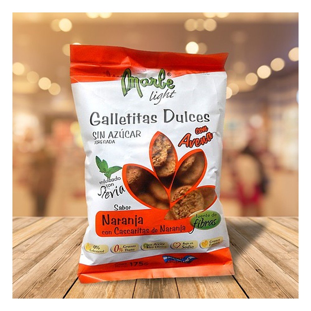 Galletitas sin azúcar naranja — Marbe