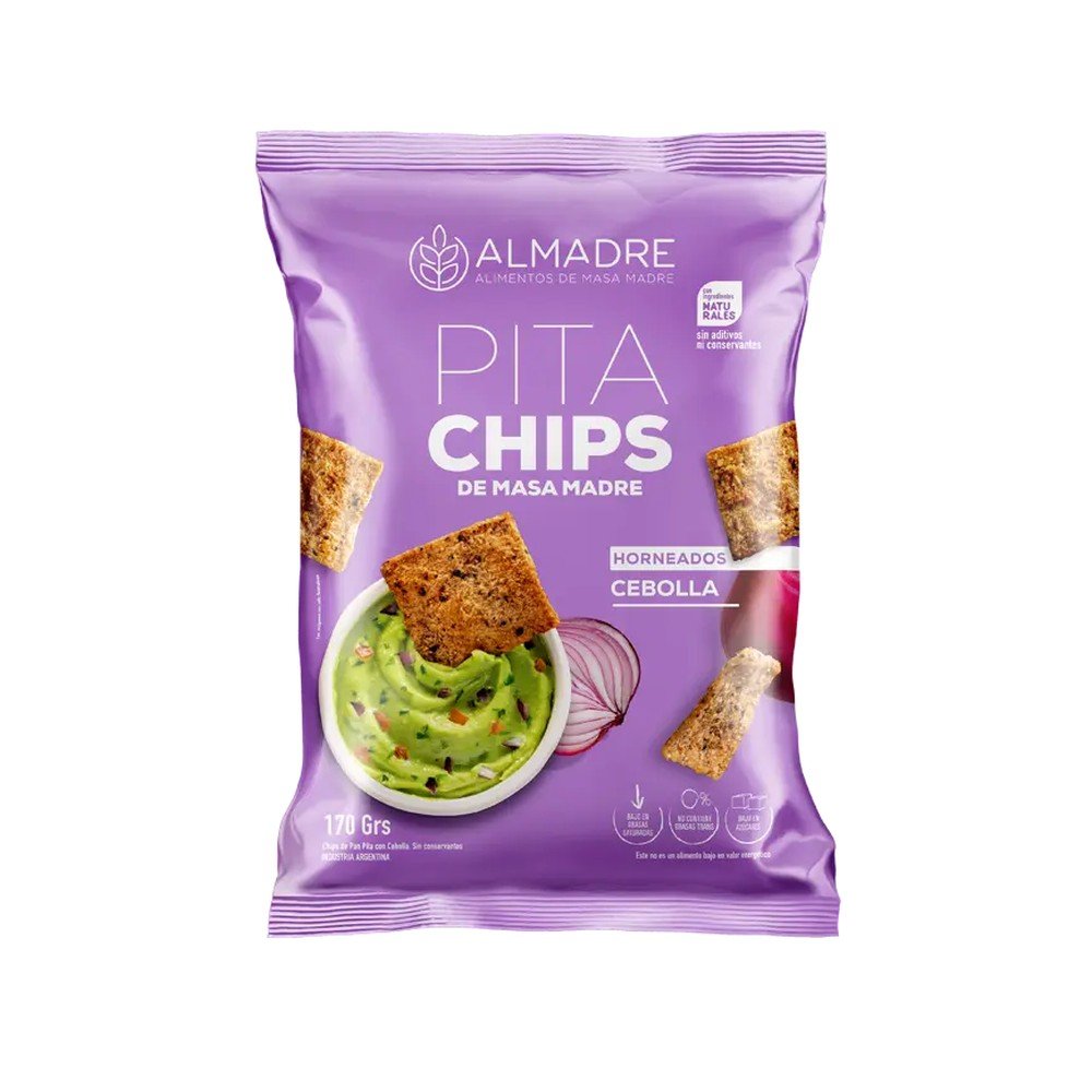 Pita chips cebolla — Almadre
