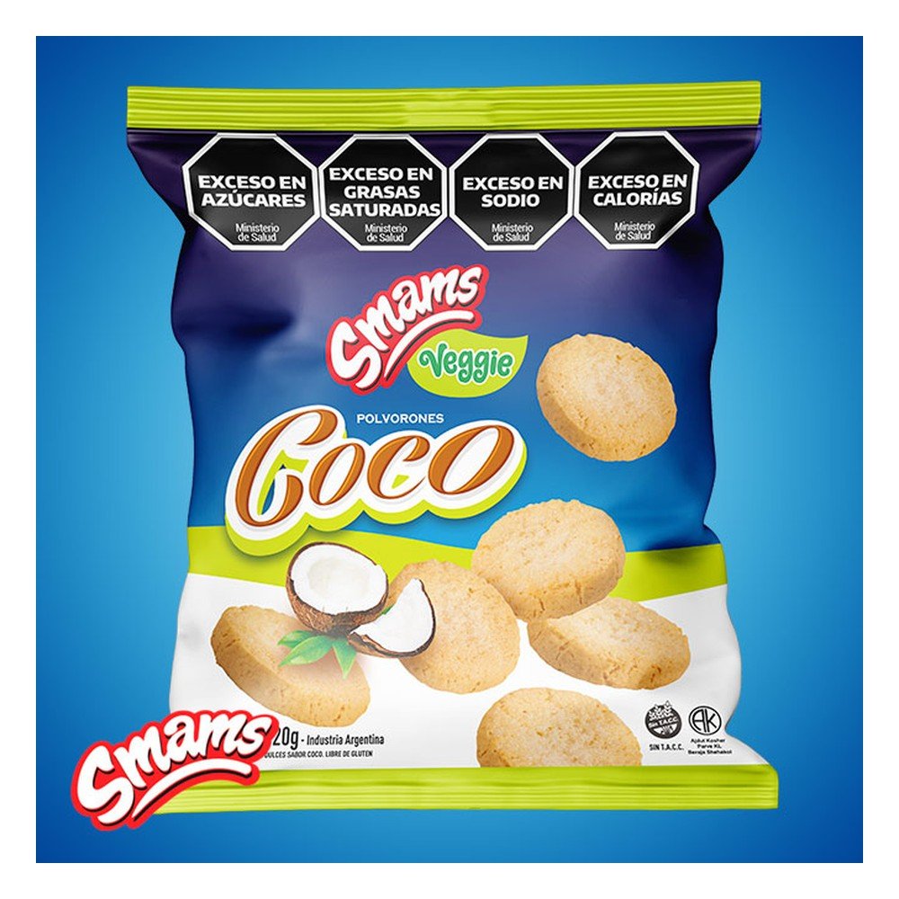 Polvorones de coco — Smams