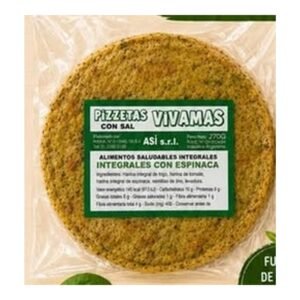 Pizzetas integrales con espinacas finitas c/sal x 6 — Vivamás