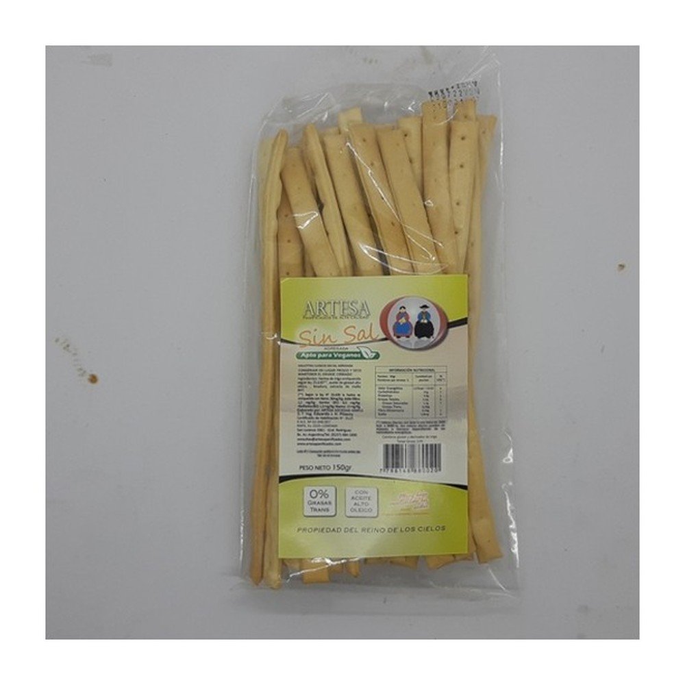 Grisines sin sal x 160 grs vegano — Artesa