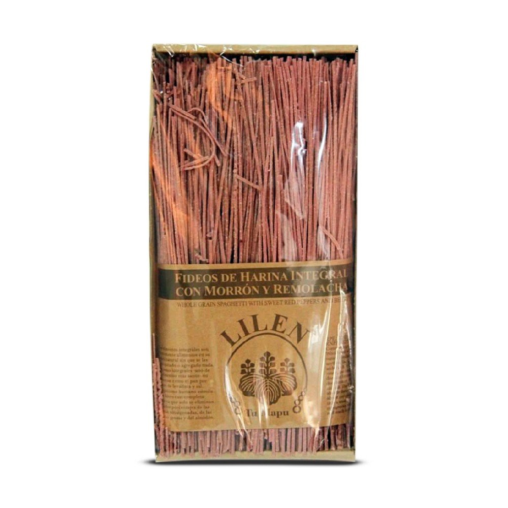 Fideos en caja x 500 grs morron y remolacha — Lilen